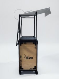 Easy foldable roof mechanism